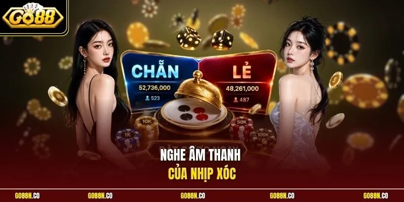 Nghe âm thanh của nhịp xóc