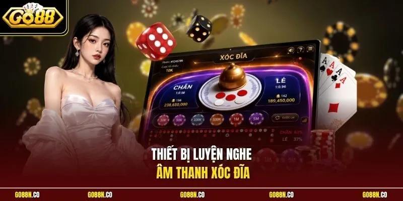 Thiết bị luyện nghe âm thanh xóc đĩa